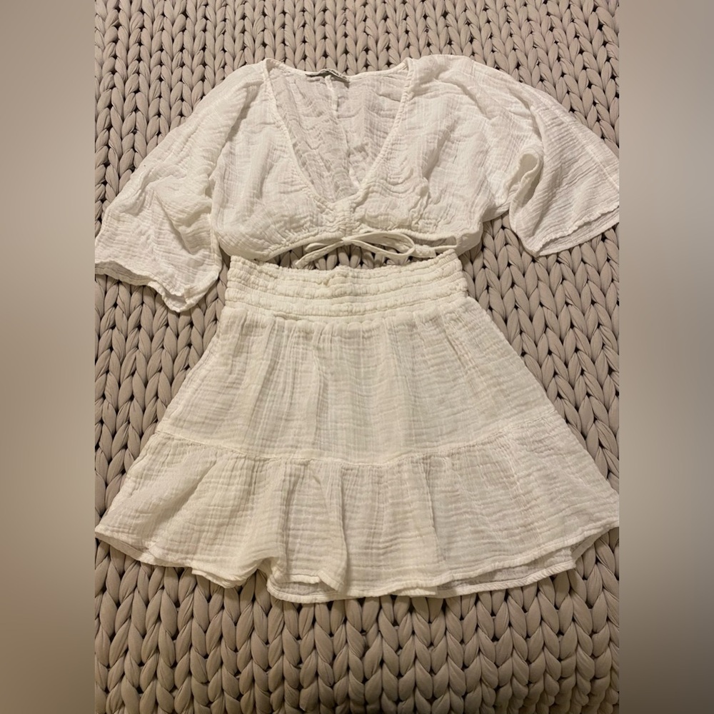 Abercrombie & Fitch 2 piece beach cover-up set, size XS